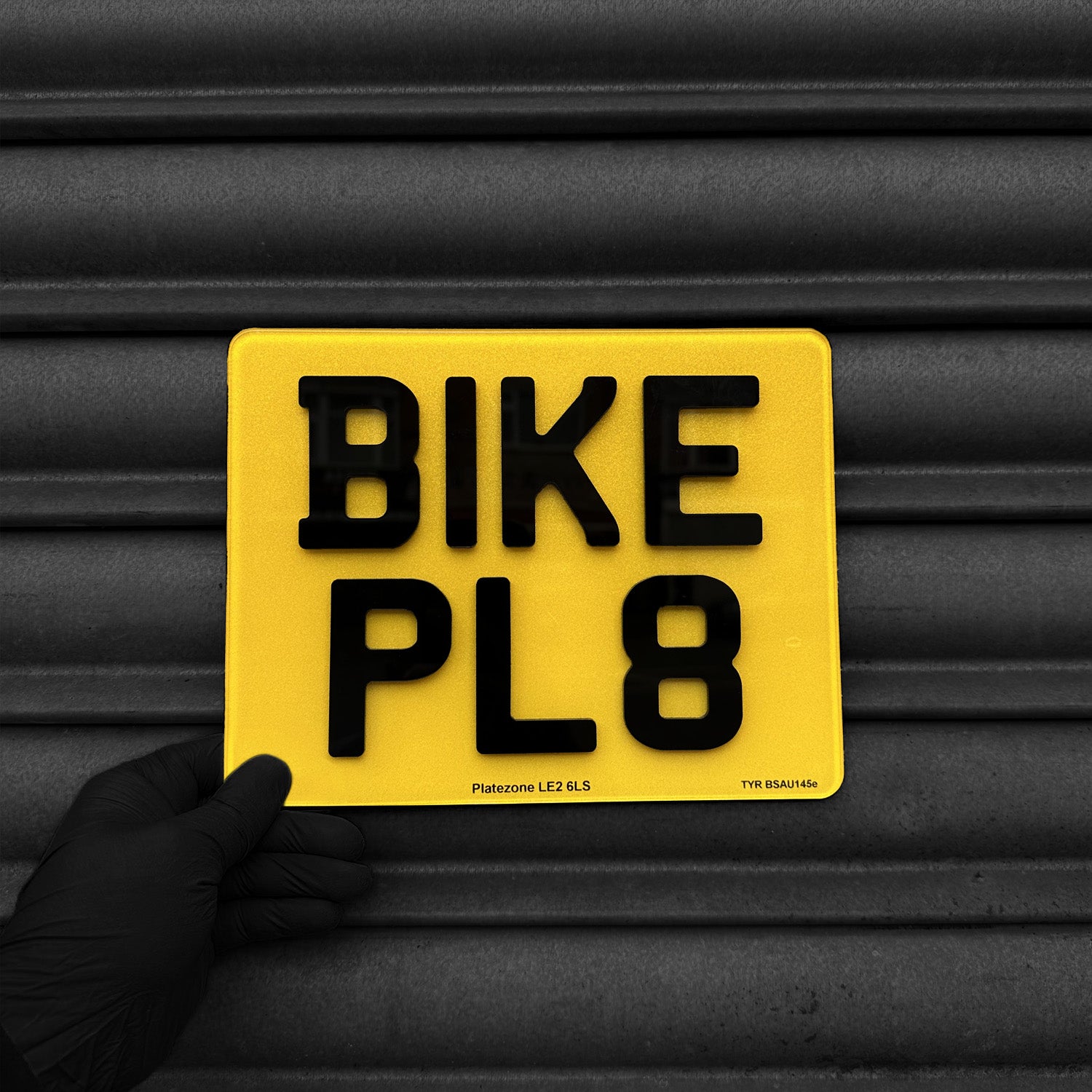 Standard Bike Plate